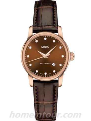 美度M7600.3.64.8男表贝伦赛丽系列-棕色表带/表径29mm