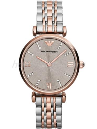 阿玛尼AR1840女表GIANNI T-B 系列-间金色表带/表径31mm