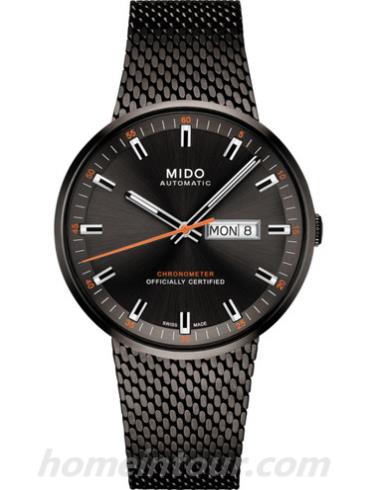 美度M031.631.33.061.00男表指挥官系列-黑色表带/表径42mm