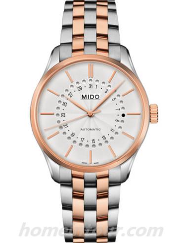 美度M024.407.22.031.09男表布鲁纳系列-金色表带/表径40mm