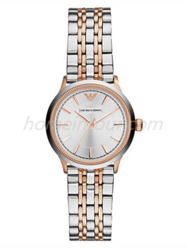 阿玛尼AR1827女表ALPHA系列-间金色表带/表径26mm