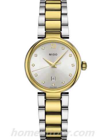 美度M022.210.22.036.09女表贝伦赛丽系列-金色表带/表径29mm