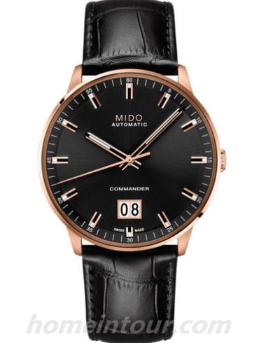 美度M021.626.36.051.00男表指挥官系列-黑色表带/表径42mm