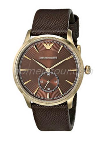 阿玛尼AR1799男表ALPHA系列-棕色表带/表径38mm