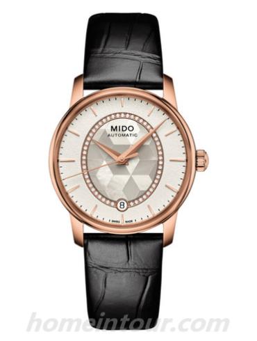 美度M007.207.36.116.00女表贝伦赛丽系列-黑色表带/表径33mm