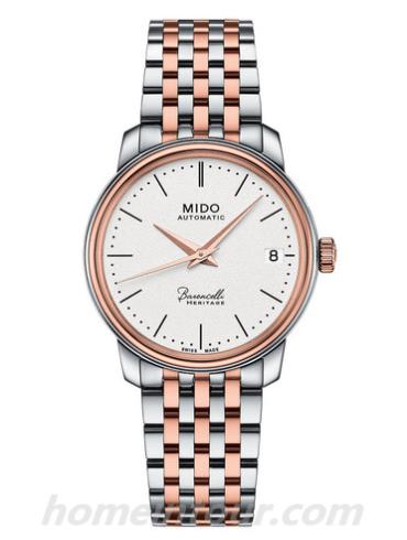 美度M027.207.22.010.00女表贝伦赛丽系列-间金色表带/表径33mm