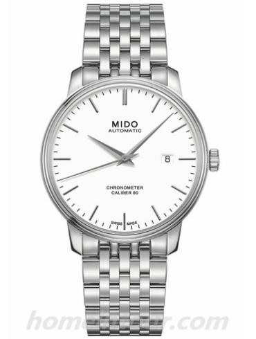 美度M027.208.11.016.00女表贝伦赛丽系列-银色表带/表径34mm