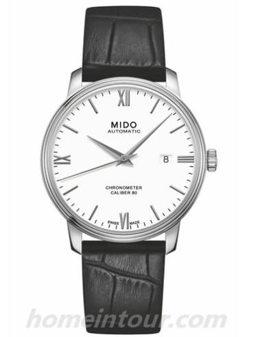 美度M027.408.16.018.00男表贝伦赛丽系列-黑色表带/表径40mm