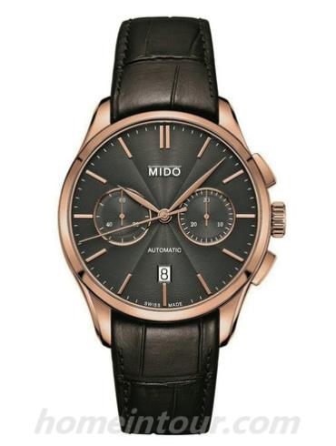 美度M024.427.36.061.00男表布鲁纳系列-棕色表带/表径42mm