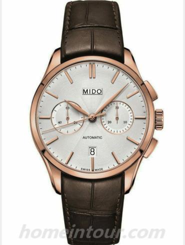 美度M024.427.36.031.00男表布鲁纳系列-棕色表带/表径42mm