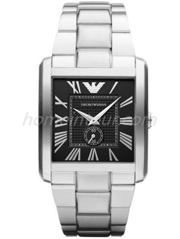 阿玛尼AR1642男表MARCO系列-银色表带/表径&#8211;