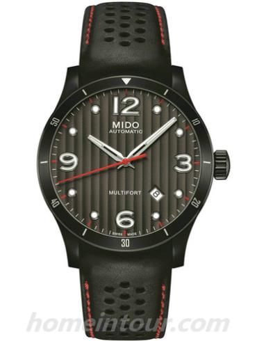 美度M025.407.36.061.00男表舵手系列-黑色表带/表径42mm