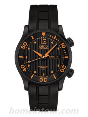 美度M005.930.37.050.80男表舵手系列-黑色表带/表径42mm