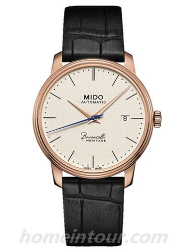 美度M027.407.36.260.00男表贝伦赛丽系列-黑色表带/表径39mm