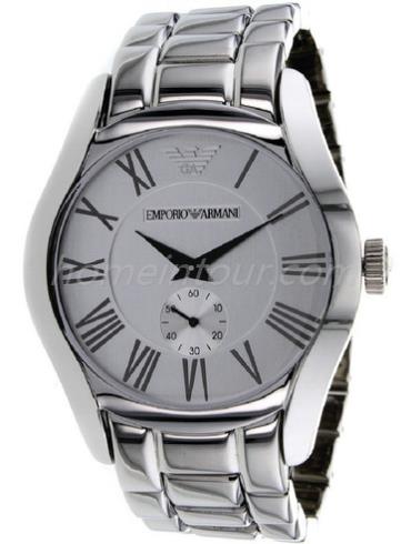 阿玛尼AR0647男表VALENTE系列-银色表带/表径&#8211;