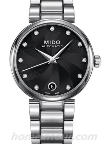 美度M022.207.11.056.00女表贝伦赛丽系列-银色表带/表径33mm