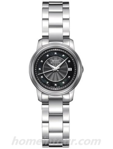 美度M010.007.11.121.00女表贝伦赛丽系列-银色表带/表径26mm