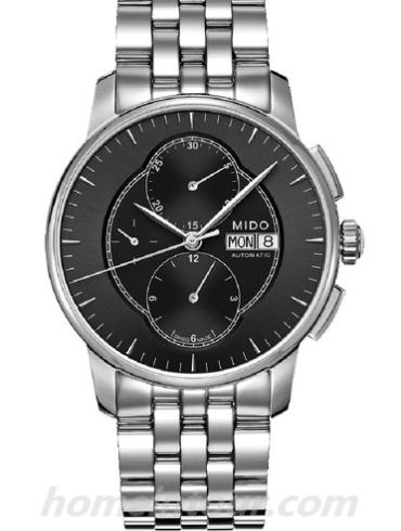 美度M8607.4.13.1男表贝伦赛丽系列-银色表带/表径42mm