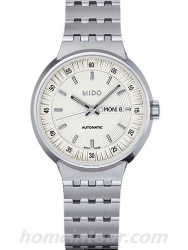 美度M7330.4.19.12女表完美系列-银色表带/表径30mm