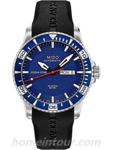 美度M011.430.17.041.22男表海星系列-黑色表带/表径42.5mm