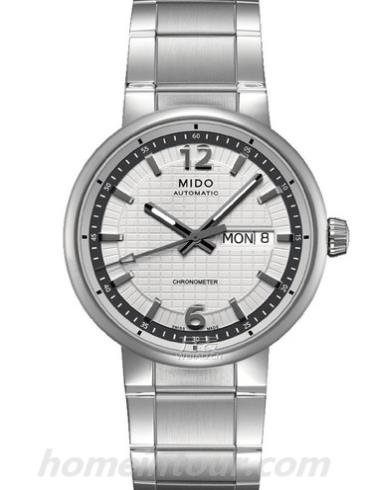 美度M017.230.11.037.09女表长城系列-银色表带/表径31mm