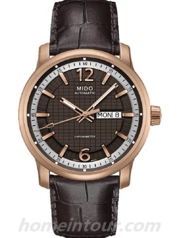 美度M019.631.36.297.00男表长城系列-棕色表带/表径42mm