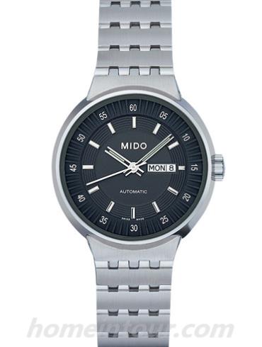 美度M8340.4.18.13男表完美系列-银色表带/表径38mm