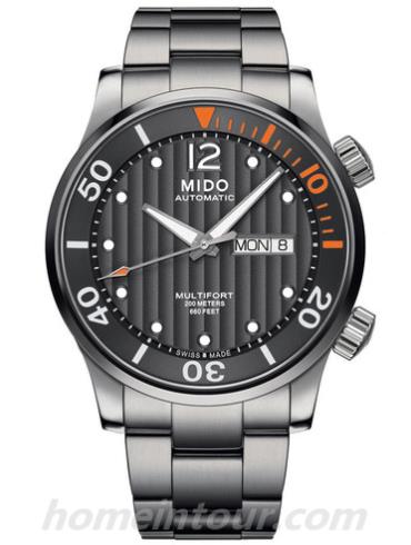 美度M005.930.11.060.00男表舵手系列-银色表带/表径42mm