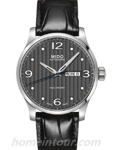 美度M005.430.16.060.00男表舵手系列-黑色表带/表径42mm