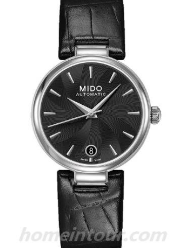 美度M022.207.16.051.10女表贝伦赛丽系列-黑色表带/表径33mm