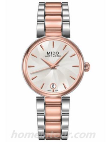 美度M022.207.22.031女表贝伦赛丽系列-间金色表带/表径33mm