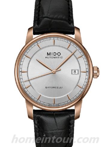 美度M8600.3.10.4男表贝伦赛丽系列-黑色表带/表径38mm