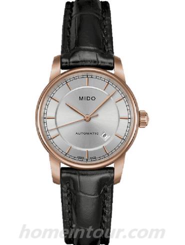 美度M7600.3.10.4女表贝伦赛丽系列-黑色表带/表径29mm