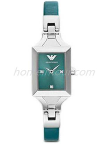 阿玛尼AR7375女表CHIARA系列-绿色表带/表径&#8211;