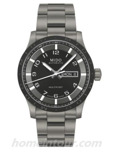 美度M018.430.44.052男表舵手系列-黑色表带/表径38mm