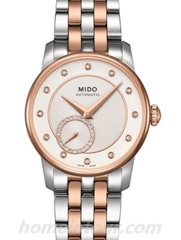 美度M007.228.22.036女表贝伦赛丽系列-间金色表带/表径35mm