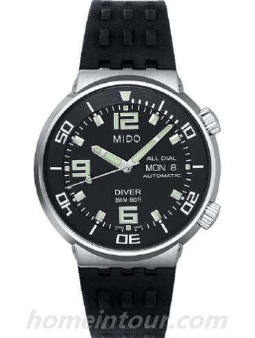 美度M8370.4.58.9男表完美系列-黑色表带/表径42mm