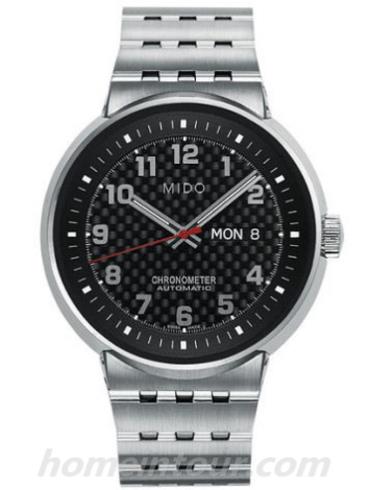 美度M8340.4.D8.1男表完美系列-银色表带/表径42mm