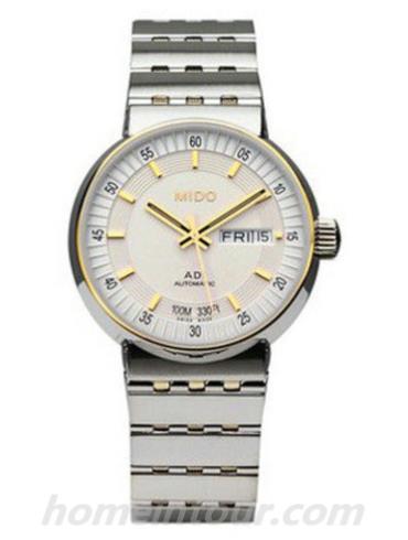 美度M8330.9.11.13男表完美系列-间金色表带/表径38mm