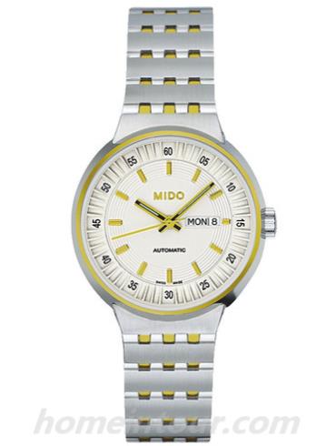 美度M7330.9.11.1女表完美系列-间金色表带/表径30mm