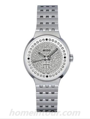 美度M7330.4.67.1女表完美系列-银色表带/表径30mm