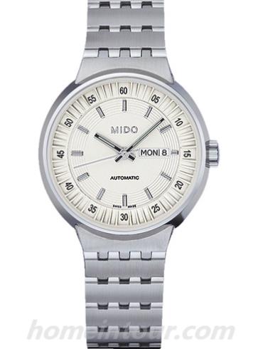 美度M7330.4.19.1女表完美系列-银色表带/表径30mm