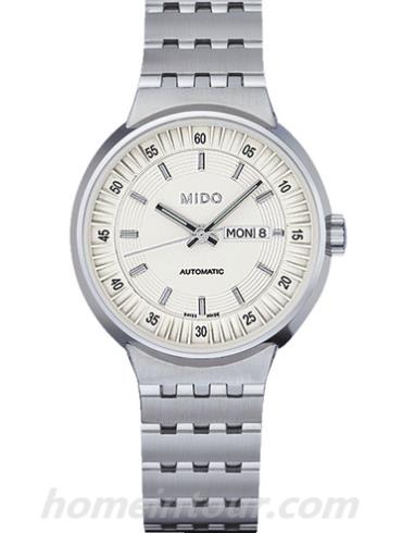 美度M7330.4.11.1女表完美系列-银色表带/表径30mm