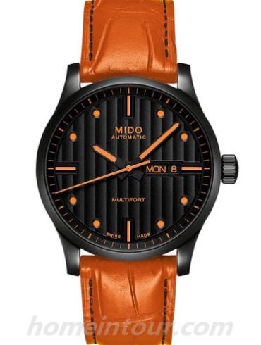 美度M005.430.36.051.22男表舵手系列-黑色表带/表径42mm