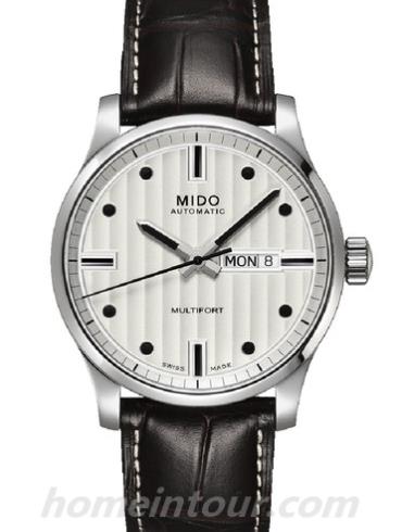 美度M005.430.16.031.00男表舵手系列-黑色表带/表径42mm