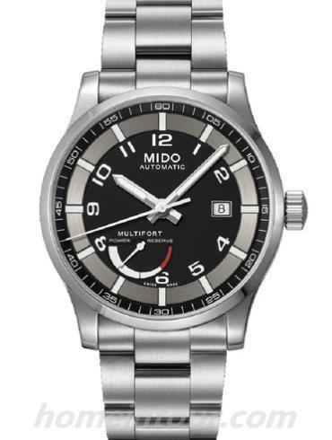 美度M005.424.11.052.02男表舵手系列-银色表带/表径42mm