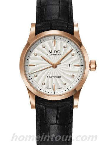 美度M005.007.36.036.20女表舵手系列-黑色表带/表径31mm