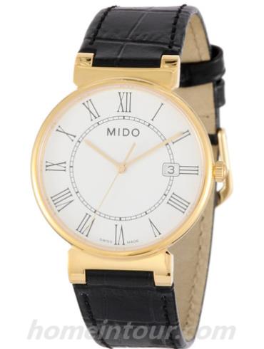 美度M1130.3.26.4男表都瑞系列-黑色表带/表径34mm