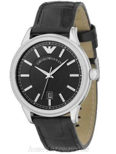 阿玛尼AR0539男表时尚男表系列-黑色表带/表径&#8211;