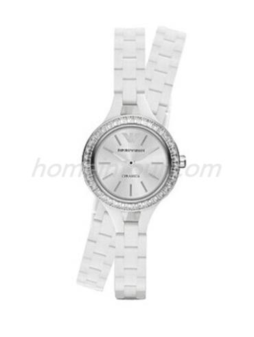 阿玛尼AR1842女表时尚系列-白色表带/表径26mm